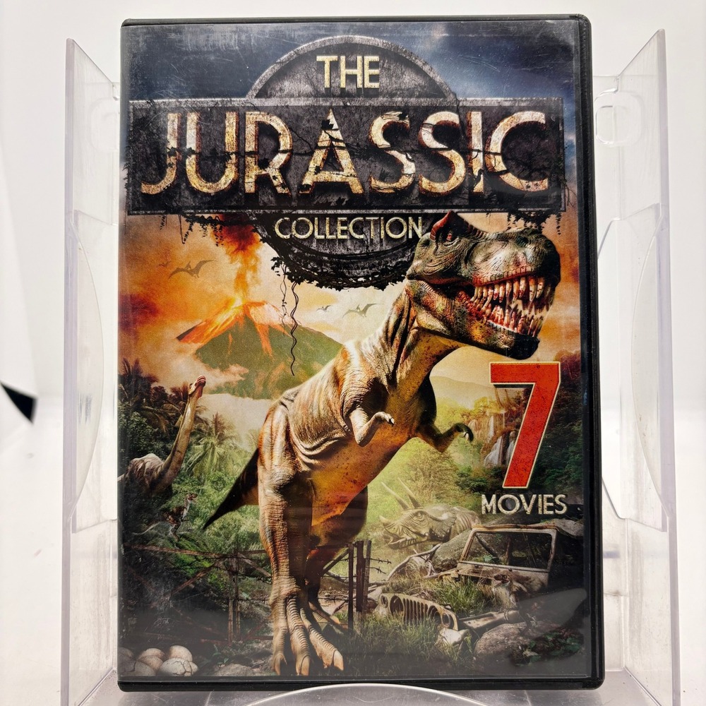 The Jurassic Collection 7 Movies DVD Piranha Giant Gila Monster Creature Feature